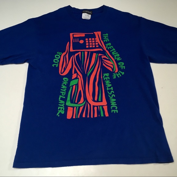 Okayplayer Other - okayayer ATCQ inspired MPC Blue Shirt The Roots